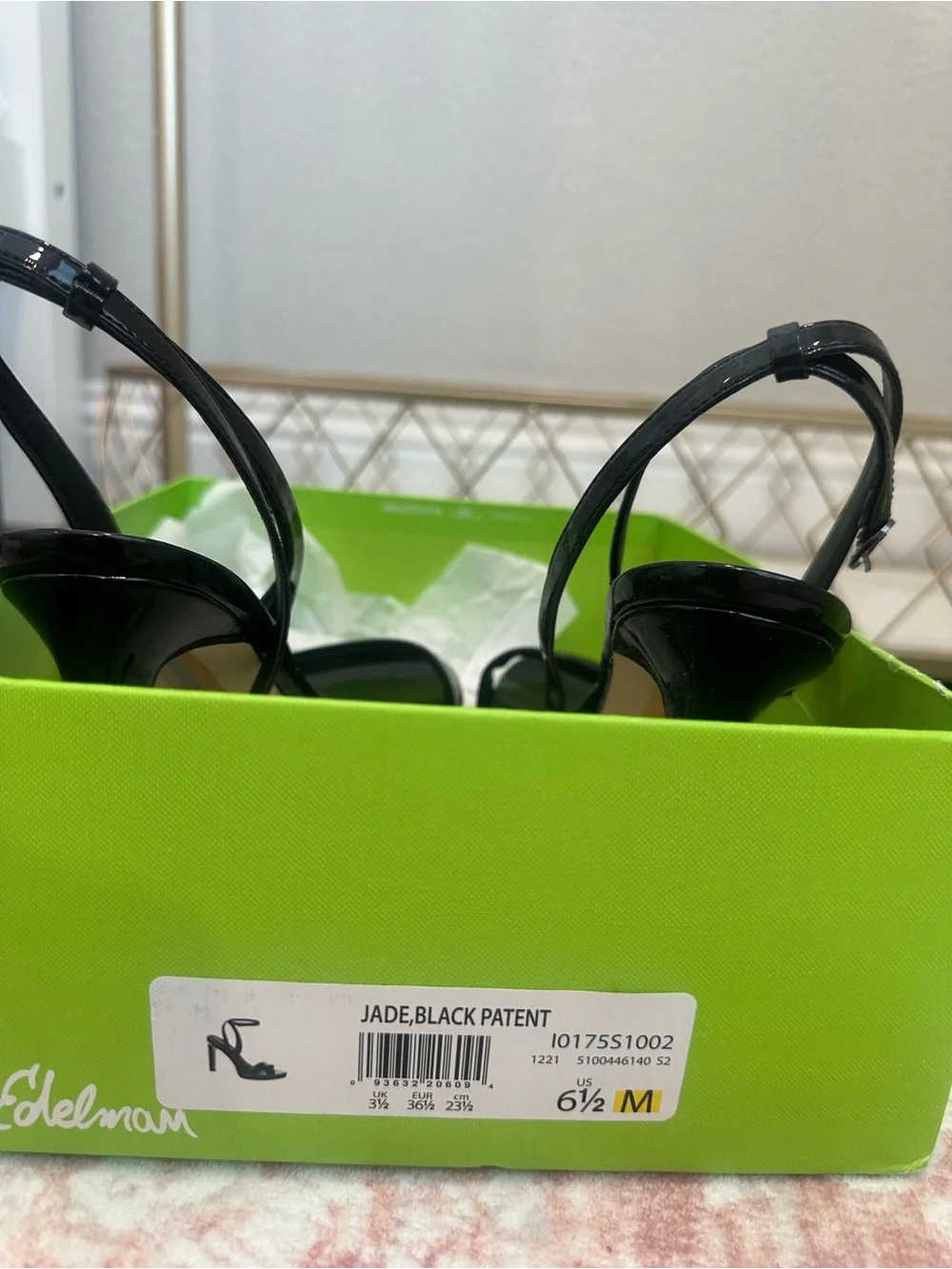 Sam Edelman shiny black